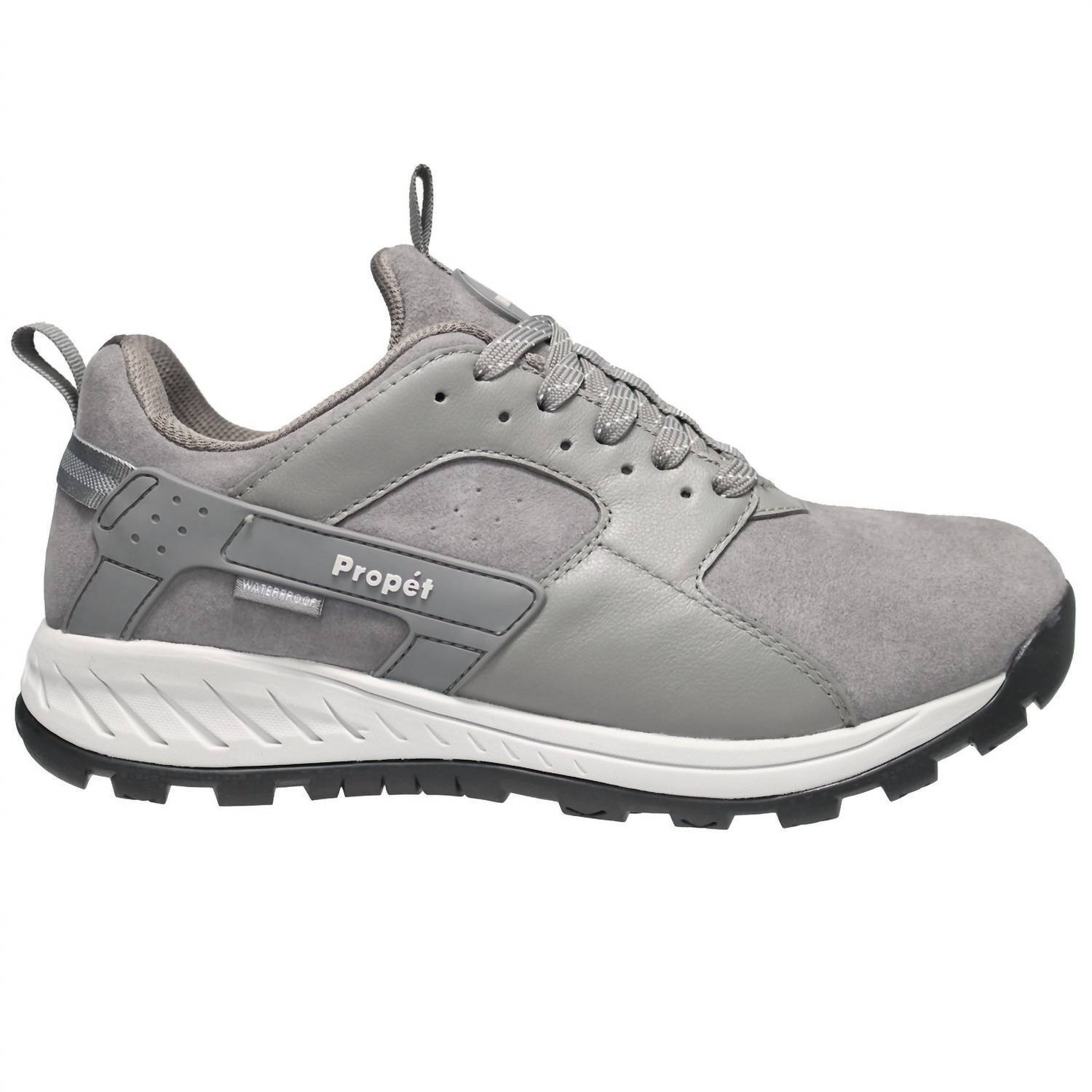 New Propet Men's Visp Waterproof Hiking Shoe In Grey